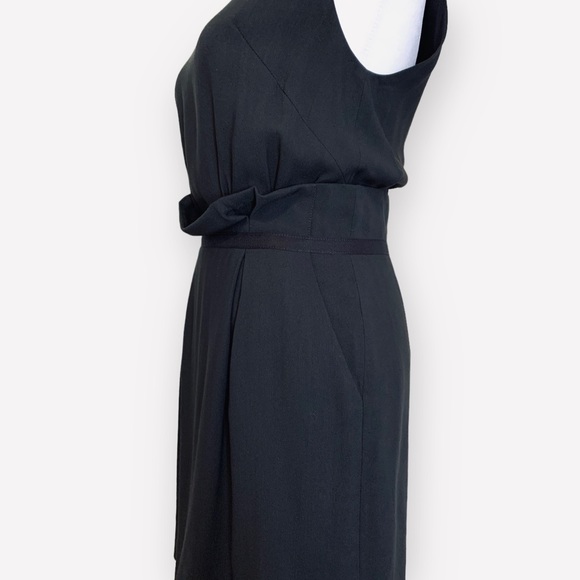 Jenni Kayne | NWOT💎RARE FIND💎Paperbag Pleat Waist Mini Dress + Pockets Black 2 - Picture 10 of 15